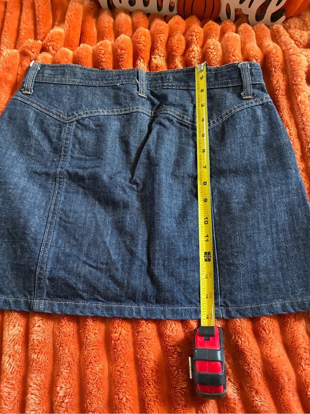 GAP Dark Blue Denim Mini Skirt - Picture 4 of 8
